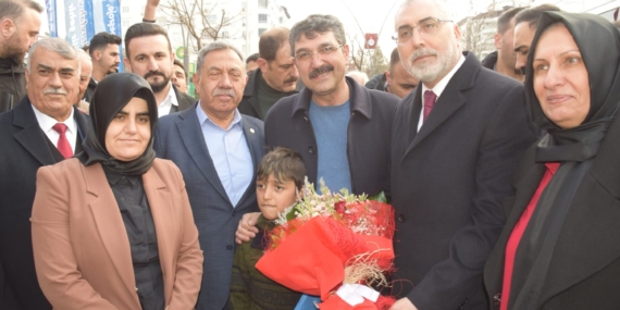 Bakan Işıkhan Batman’da Ceylan için destek istedi