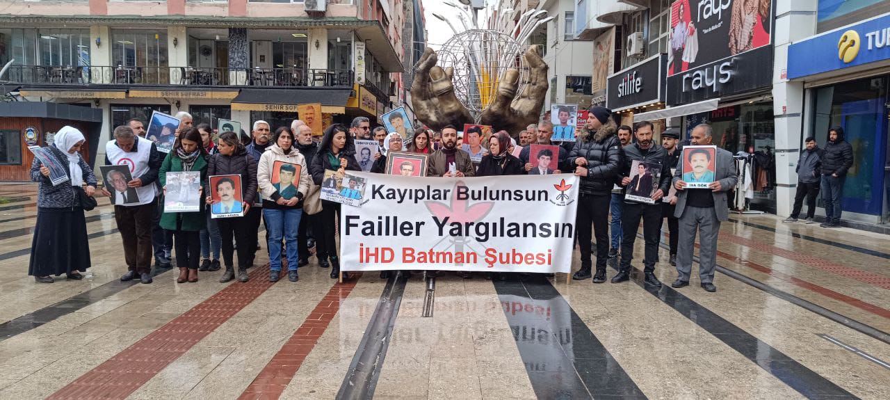 Kayıp Yakınları 623’üncü haftada Gülistan Caddesi’nde bir araya geldi