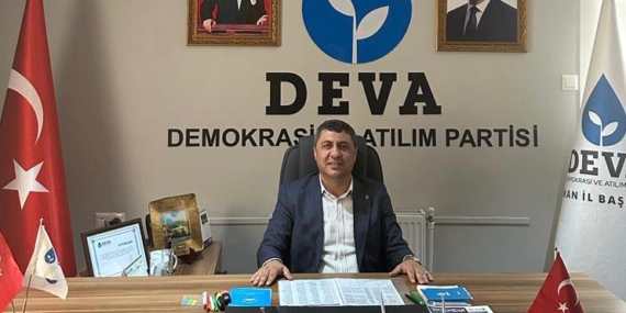 DEVA Partisi İl Başkanı Şehmus Yılmaz’dan, Babacan teşekkürü