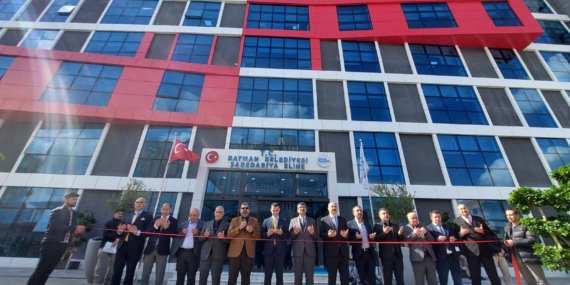 Batman Belediyesi Yeni Hizmet Binası törenle hizmete açıldı