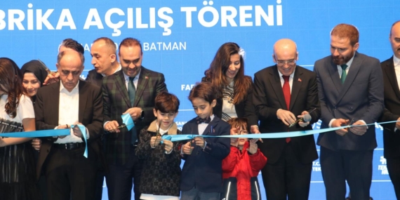Batman’da 50 kişi istihdam edecek Biosys fabrikası açıldı
