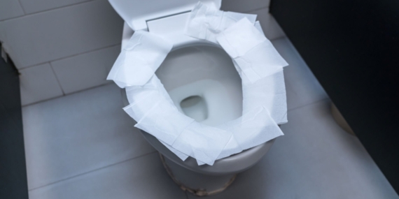 Klozete tuvalet kağıdı serip oturuyorsanız dikkat!