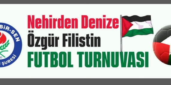 Eğitim-Bir-Sen Batman Şubesi’nden Nehirden Denize Özgür Filistin futbol turnuvası