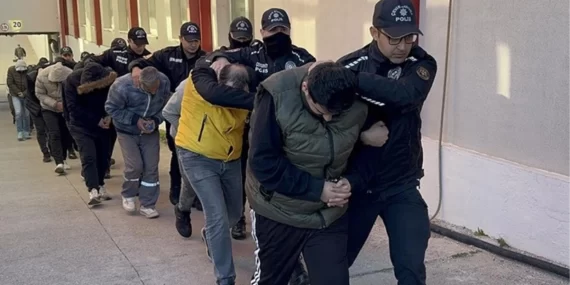 Sibergöz-32 operasyonlarında 19 şüpheli yakalandı