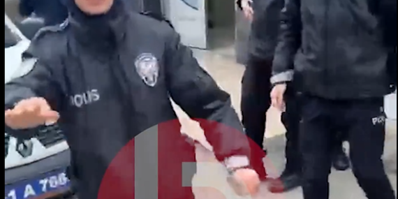 İhbarda bulunduğu kişi polis çıkınca karakolda darp edildi