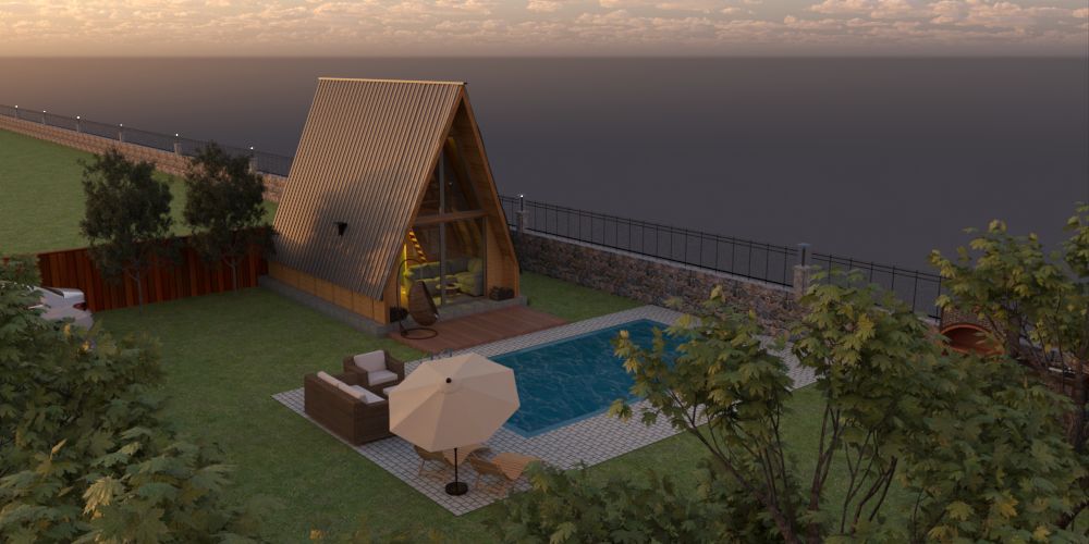 Doğu Ve Güneydoğu’da İlk Bungalov Evleri Batman’da: Deluxe Wood Garden’s bungalov evleri