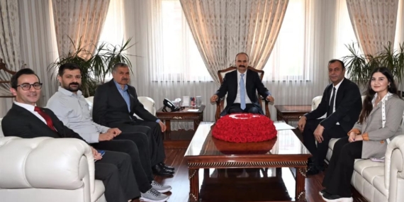 Vali, sektör temsilcilerini ağırladı