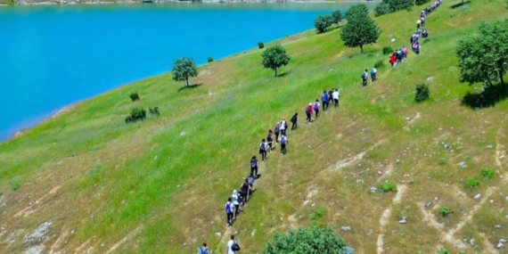 Batman üniversitesi doğa yürüyüşü etkinliği düzenledi