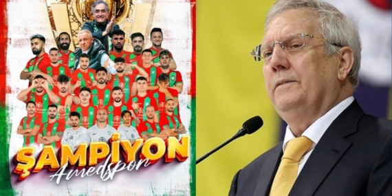 Aziz Yıldırım’a teklif: ‘Gel yol göster Amedspor Barcelona olsun’