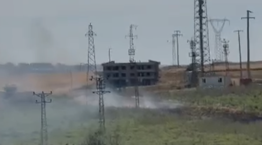 Kirêdîyê’de bir ekin yangını daha!