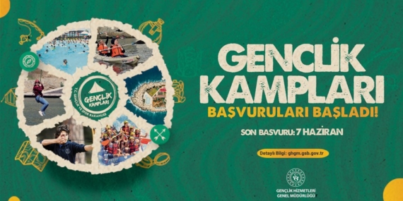 Gençlik kampları başvuruları başladı