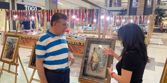 BATSO Başkanı Demir Rölyef sergisine katıldı