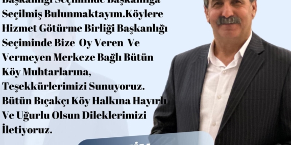 Batman merkez köyleri için köylere hizmet götürme birliği seçimi yapıldı