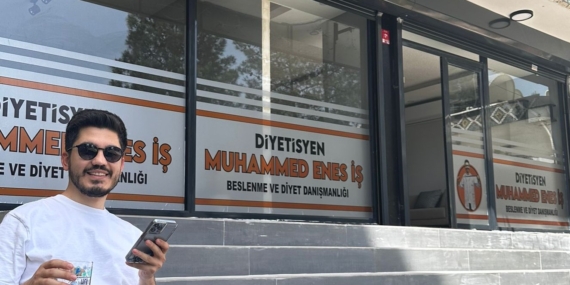 Diyetisyen Muhammed Enes İş, Beslenme ve Sağlıklı Yaşam Danışma Merkezi’ni Açtı