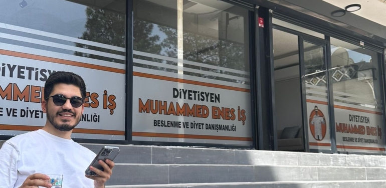 Diyetisyen Muhammed Enes İş
