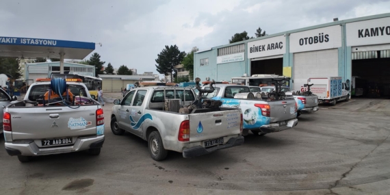Batman’da yoğun ilaçlama başladı