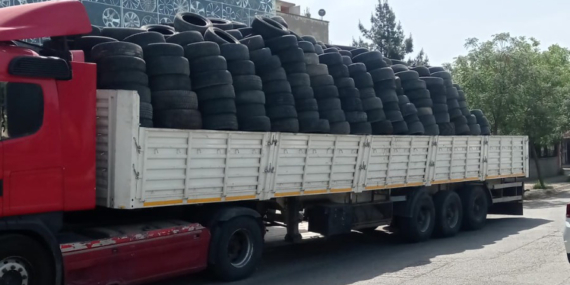 1020 ton atık lastik geri dönüşüme kazandırıldı