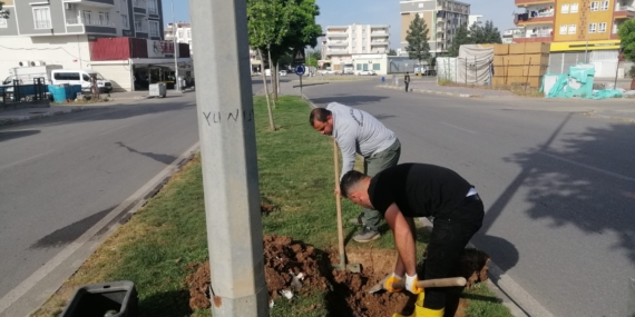 Sulama sistemleri ve oyun grupları onarılıyor