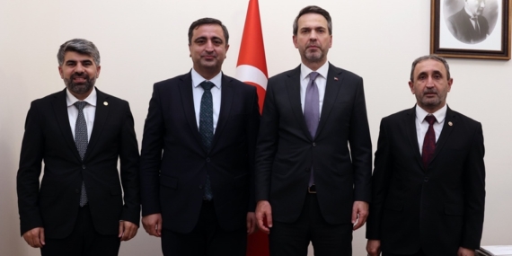 Milletvekili Ramanlı Batman’ın sorunlarını Bakan’a iletti