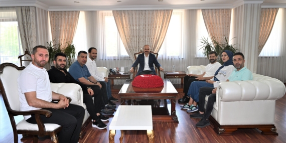 TÜRES, Batman valisi Ekrem Canalp’ı ziyaret etti