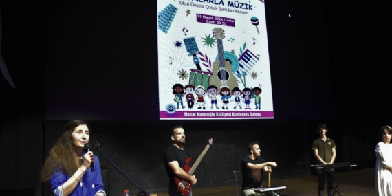 Okul öncesi çocuklara müzik ziyafeti
