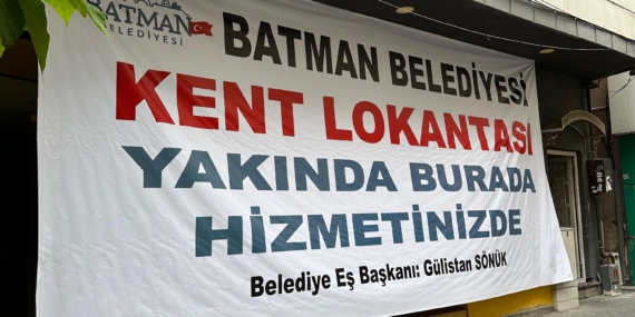 Belediye, Batman’da Kent lokantası açıyor