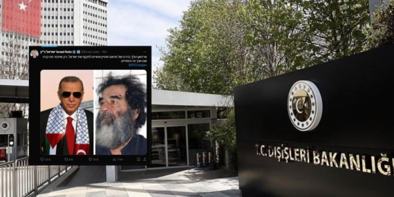 İsrailli bakan Erdoğan’ı Saddam’a benzetti: Dışişleri açıklama yaptı