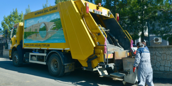 Batman İl Özel idare, çöp toplama hizmetini genişletiyor