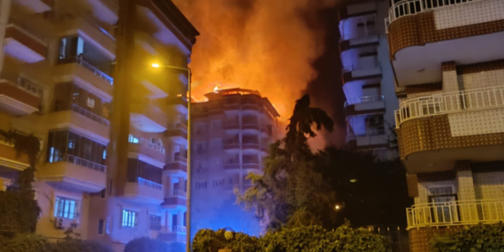 Batman’da yaşanan çatı yangınıyla ilgili ihmal iddiası