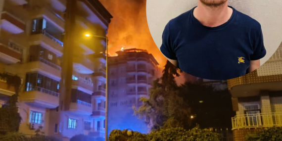 Yangından evi yanan aile hayırseverlerden uzanacak yardım eli bekliyor
