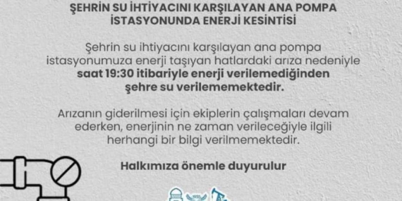 Batman’da su çilesi: Belediyeden açıklama