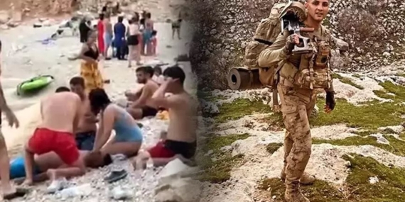 Antalya’da boğulan Batmanlı uzman çavuş, toprağa verildi!