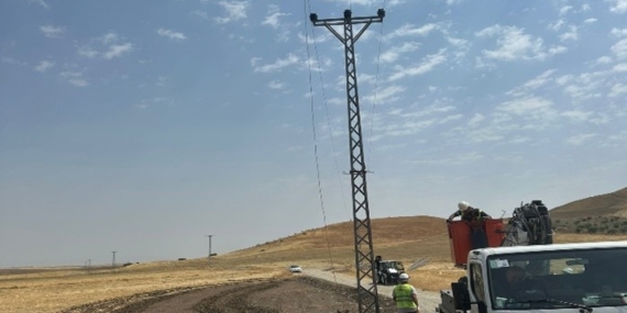 Köy içi şebeke yenileme çalışmaları yapıldı
