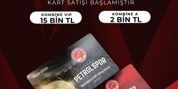 Batman Petrolspor’da kombine fiyatları açıklandı