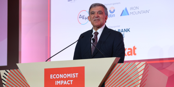 Abdullah Gül: “İki devletli bir çözüm, hem Filistinliler hem de İsraillilerin daha parlak bir geleceğe ulaşmaları için tek seçenek”