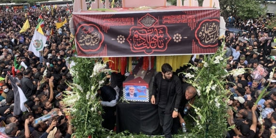 Haniye için Tahran’da cenaze töreni düzenleniyor