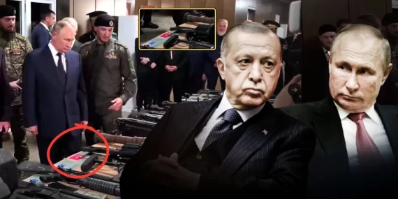 Rusya’dan Türkiye’ye uyarı: Putin’in, Çeçenistan ziyaretinde Türkiye yapımı silahlar sergilendi