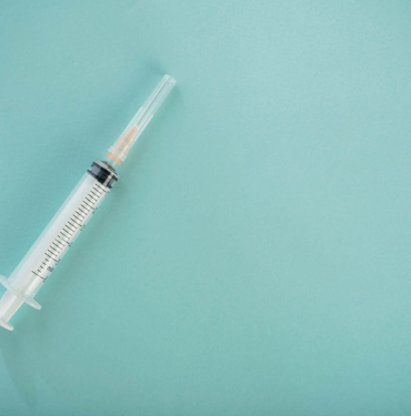 Empty syringe