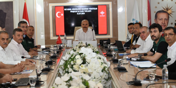 Devlet Su İşleri Projeleri ile ilgili koordinasyon toplantısı