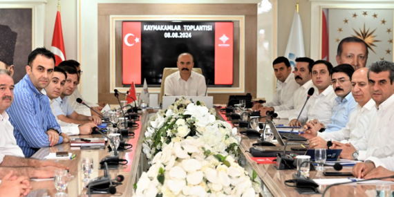 Batman’da kaymakamlar toplantısı