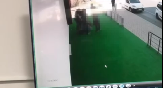 Batman’da trafik kazası ve sürücüye dayak kamerada
