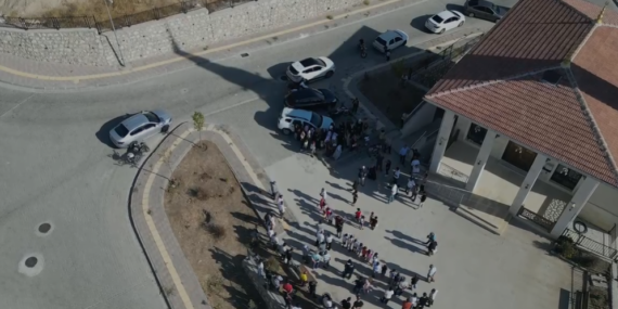 Cigerlo TOKİ sakinleri seslerini duyurmaya çalışıyor: Okul istiyoruz