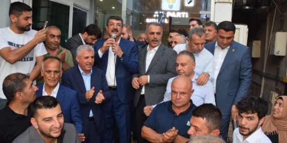 AK Parti Batman, İl Başkanını karşıladı