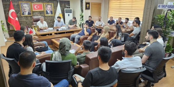 Ak Parti İl Başkanı Hüseyin Şansi, sorun ve talepleri dinledi