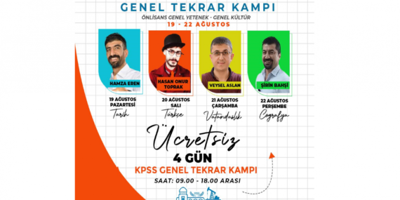 Batman Belediyesi’nden KPSS’ye hazırlananlara tekrar kampı