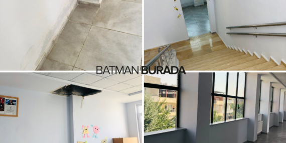Batman Sağlık Mahallesi 100. Yıl Anaokulu’nun durumu isyan ettiriyor