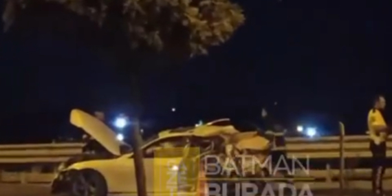 Batman Güney Çevreyolunda Trafik Kazası