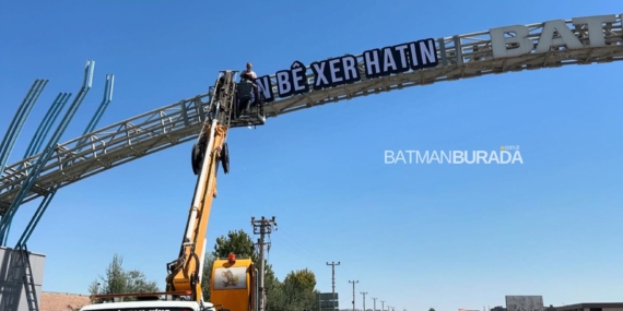 Batman Belediyesinden ‘yazı’ açıklaması: Özür dileriz…
