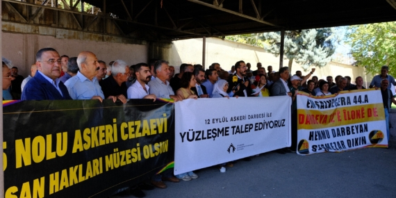 “12 Eylül askeri darbesiyle gerçek anlamda yüzleşme talep ediyoruz!”