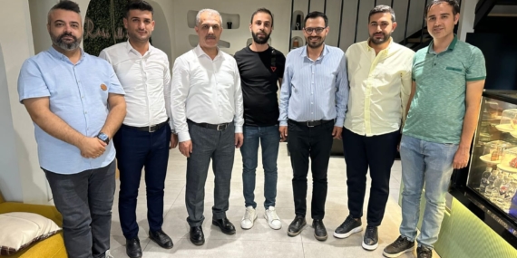 Batman Gönüllüleri Platformu, AK Parti İl Başkanı Hüseyin Şansi’yi ağırladı